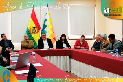 ¡𝙐𝙣𝙞𝙙𝙤𝙨 𝙥𝙤𝙧 𝙡𝙖 𝙀𝙙𝙪𝙘𝙖𝙘𝙞𝙤́𝙣! 𝙂𝙧𝙖𝙣 𝙖𝙫𝙖𝙣𝙘𝙚 𝙚𝙣 𝙡𝙖 𝙜𝙚𝙨𝙩𝙞𝙤́𝙣 𝙙𝙚 𝙡𝙖 𝙀𝙙𝙪𝙘𝙖𝙘𝙞𝙤́𝙣 𝙙𝙚 𝘾𝙤𝙣𝙫𝙚𝙣𝙞𝙤 𝙚𝙣 𝘽𝙤𝙡𝙞𝙫𝙞𝙖